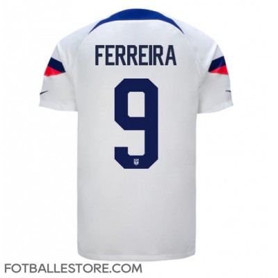 forente stater Jesus Ferreira #9 Hjemmedrakt VM 2022 Kortermet